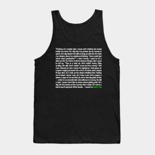 "Thinking of a master plan..." Tank Top